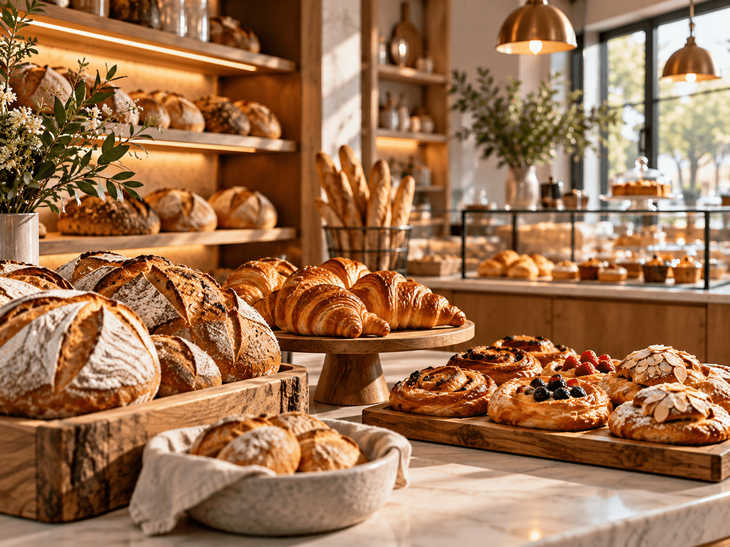 Artisan bakery representing Axzenta for bakery and food businesses