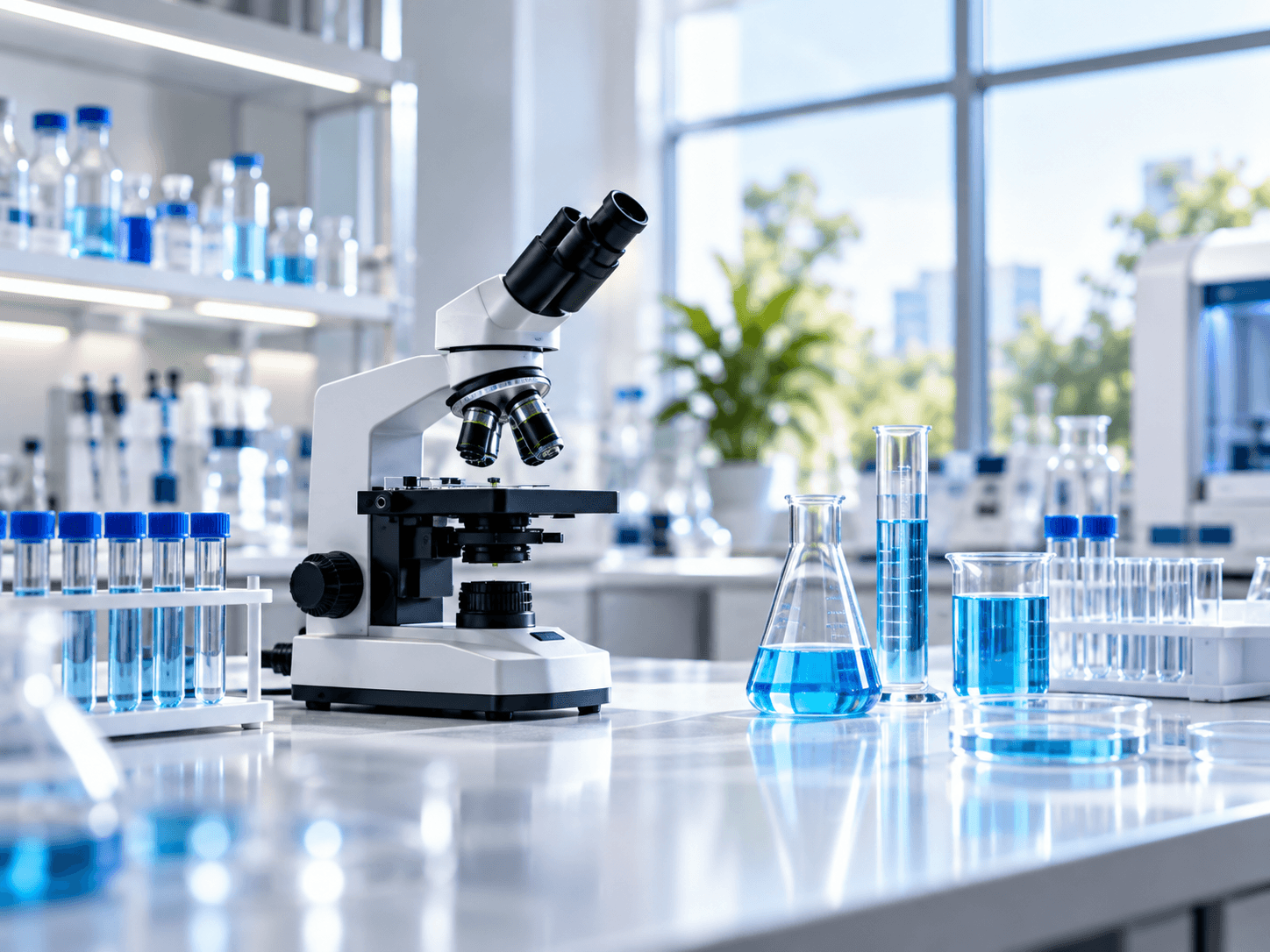 Biomedical laboratory representing Axzenta for laboratory and biotechnology businesses