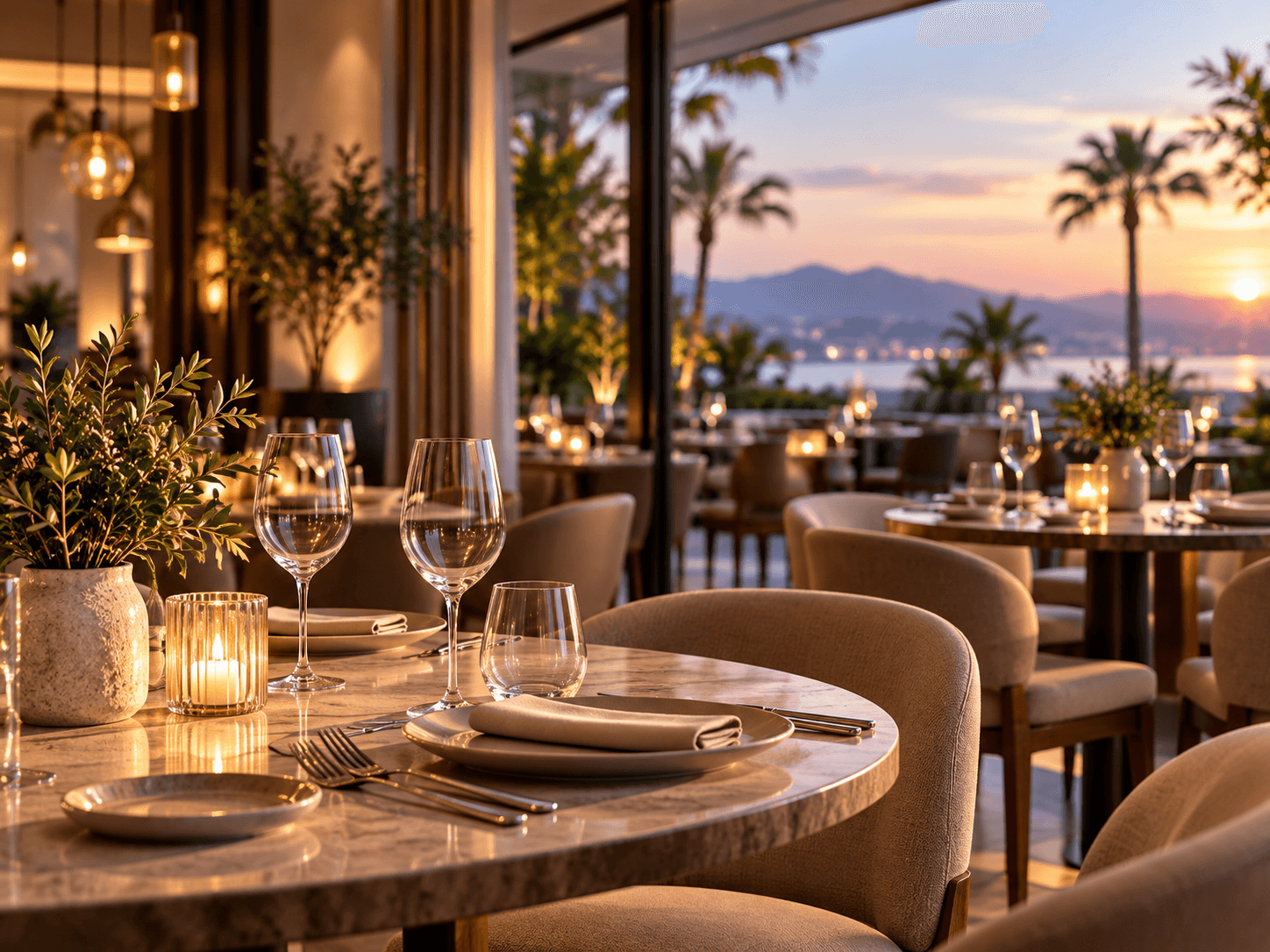Premium hospitality environment representing Axzenta for hospitality businesses